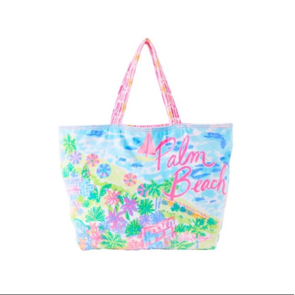 Lilly Pulitzer Destination Beach Tote Palm Beach
